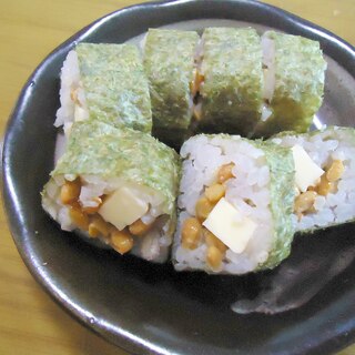 納豆チーズ巻き